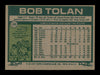 Bobby Tolan Autographed 1977 Topps Card #188 Philadelphia Phillies SKU #205066