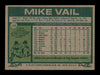Mike Vail Autographed 1977 Topps Card #246 New York Mets SKU #205103