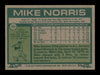 Mike Norris Autographed 1977 Topps Card #284 Oakland A's (Smudged) SKU #205124