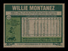 Willie Montanez Autographed 1977 Topps Card #410 Atlanta Braves SKU #205159