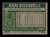 Ken Boswell Autographed 1977 Topps Card #429 Houston Astros SKU #205173