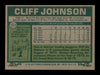 Cliff Johnson Autographed 1977 Topps Card #514 Houston Astros SKU #205196