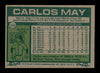 Carlos May Autographed 1977 Topps Card #568 New York Yankees SKU #205216