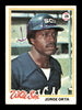 Jorge Orta Autographed 1978 Topps Card #42 Chicago White Sox SKU #205252