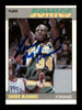 Xavier McDaniel Autographed 1987 Fleer Card #73 Seattle Supersonics Stock #205257