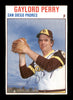 Gaylord Perry Autographed 1979 Hostess Card #83 San Diego Padres SKU #205281