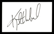 Kent Hrbek Autographed 3x5 Index Card Minnesota Twins SKU #205379