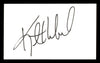 Kent Hrbek Autographed 3x5 Index Card Minnesota Twins SKU #205379