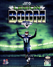 Byron Maxwell Autographed 8x10 Photo Seattle Seahawks MCS Holo Stock #83751