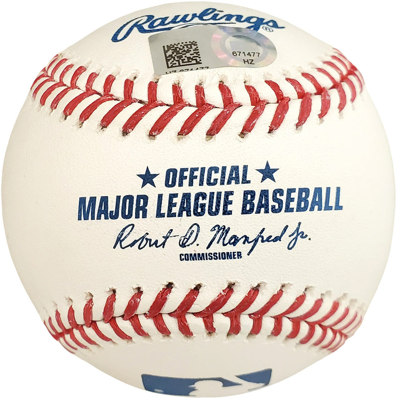 Stephen Piscotty Autographed Official MLB Baseball Cardinals, A's MLB Holo Stock #102685