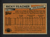 Ricky Feacher Autographed 1981 Topps Rookie Card #196 Cleveland Browns SKU #160254
