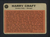 Harry Craft Autographed 1962 Topps Card #12 Houston Colt .45's SKU #162272