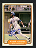 Frank Taveras Autographed 1982 Fleer Card #539 New York Mets SKU # 158540