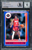 Jalen Green Autographed 2021-22 NBA Hoops Blue Rookie Card #218 Houston Rockets Auto Grade Gem Mint 10 Beckett BAS Stock #205952