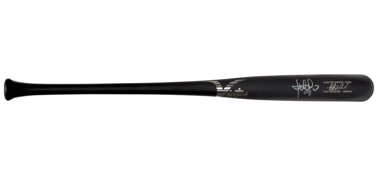 Fernando Tatis Jr. Autographed Matte Black Victus Player Model Bat San Diego Padres (Marks) Beckett BAS Stock #205850
