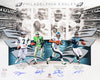 Philadelphia Eagles Quarterbacks Autographed 16x20 Photo With 4 Signatures Including Randall Cunningham & Donovan McNabb Beckett BAS Stock #206005