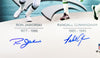 Philadelphia Eagles Quarterbacks Autographed 16x20 Photo With 4 Signatures Including Randall Cunningham & Donovan McNabb Beckett BAS Stock #206005