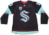 Seattle Kraken Matty Beniers Autographed Blue Adidas Jersey Size 54 With Inaugural Patch Fanatics Holo Stock #206001