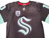 Seattle Kraken Matty Beniers Autographed Blue Adidas Jersey Size 54 With Inaugural Patch Fanatics Holo Stock #206001