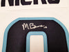 Seattle Kraken Matty Beniers Autographed White Adidas Authentic Jersey Size 54 With Inaugural Patch "1st Kraken Draft Pick" Fanatics Holo Stock #206010