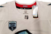 Seattle Kraken Matty Beniers Autographed White Adidas Authentic Jersey Size 54 With Inaugural Patch "NHL Debut" Fanatics Holo Stock #206011