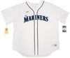 Seattle Mariners Ken Griffey Jr. Autographed White Nike Cooperstown Edition Jersey HOF Patch Size XXL Beckett BAS QR Stock #206025