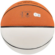 Gary Payton Autographed Official Spalding White Panel Basketball Seattle Supersonics "HOF 2013" Beckett BAS QR Stock #206122