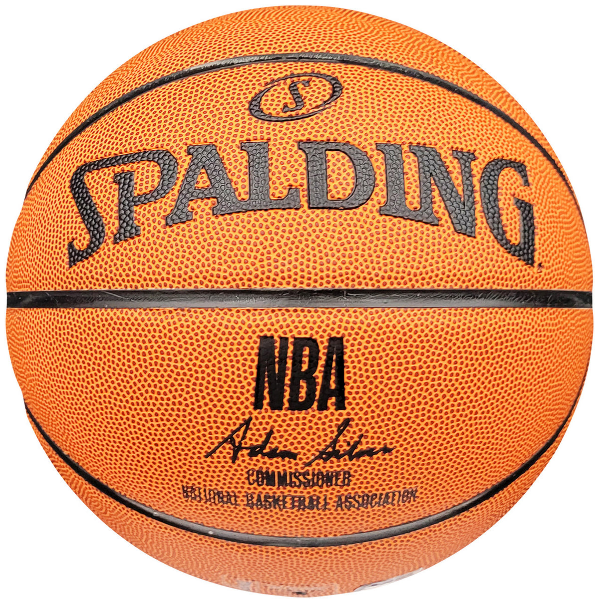 Gary Payton Autographed Official Spalding White Panel Basketball Seattle Supersonics Beckett BAS QR Stock #206120