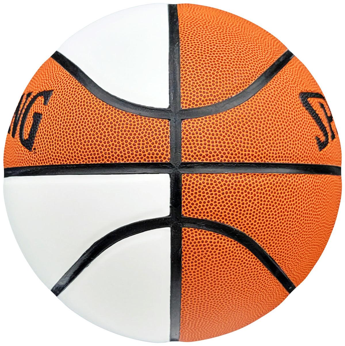 Gary Payton Autographed Official Spalding White Panel Basketball Seattle Supersonics Beckett BAS QR Stock #206120