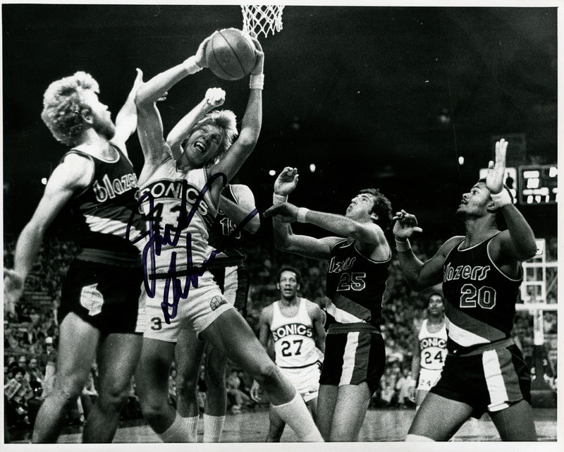 Jack Sikma Autographed 8x10 Photo Seattle Supersonics MCS Holo #70204