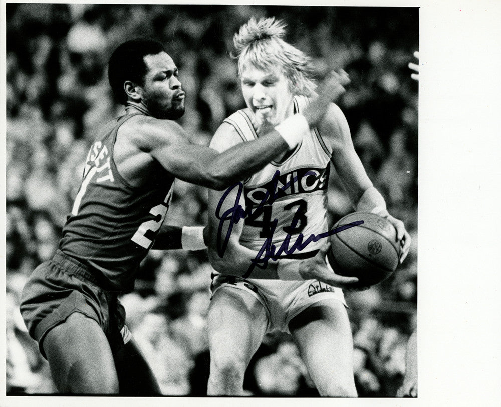 Jack Sikma Autographed 8x10 Photo Seattle Supersonics MCS Holo #70206