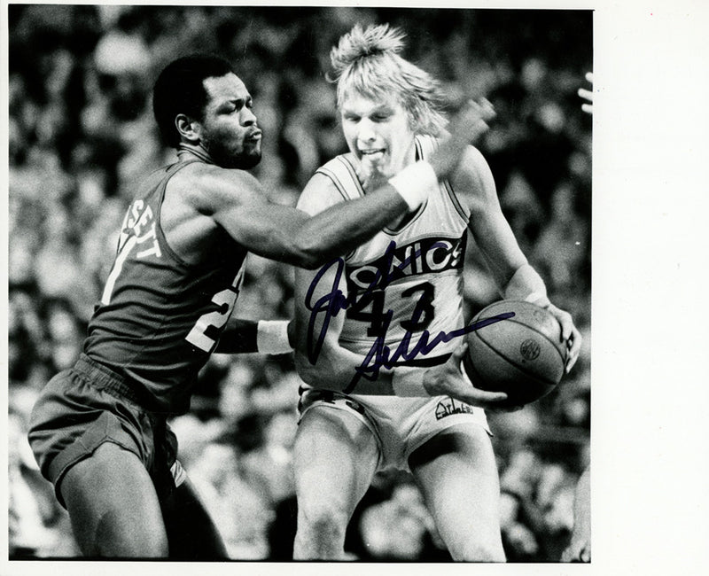 Jack Sikma Autographed 8x10 Photo Seattle Supersonics MCS Holo #70206
