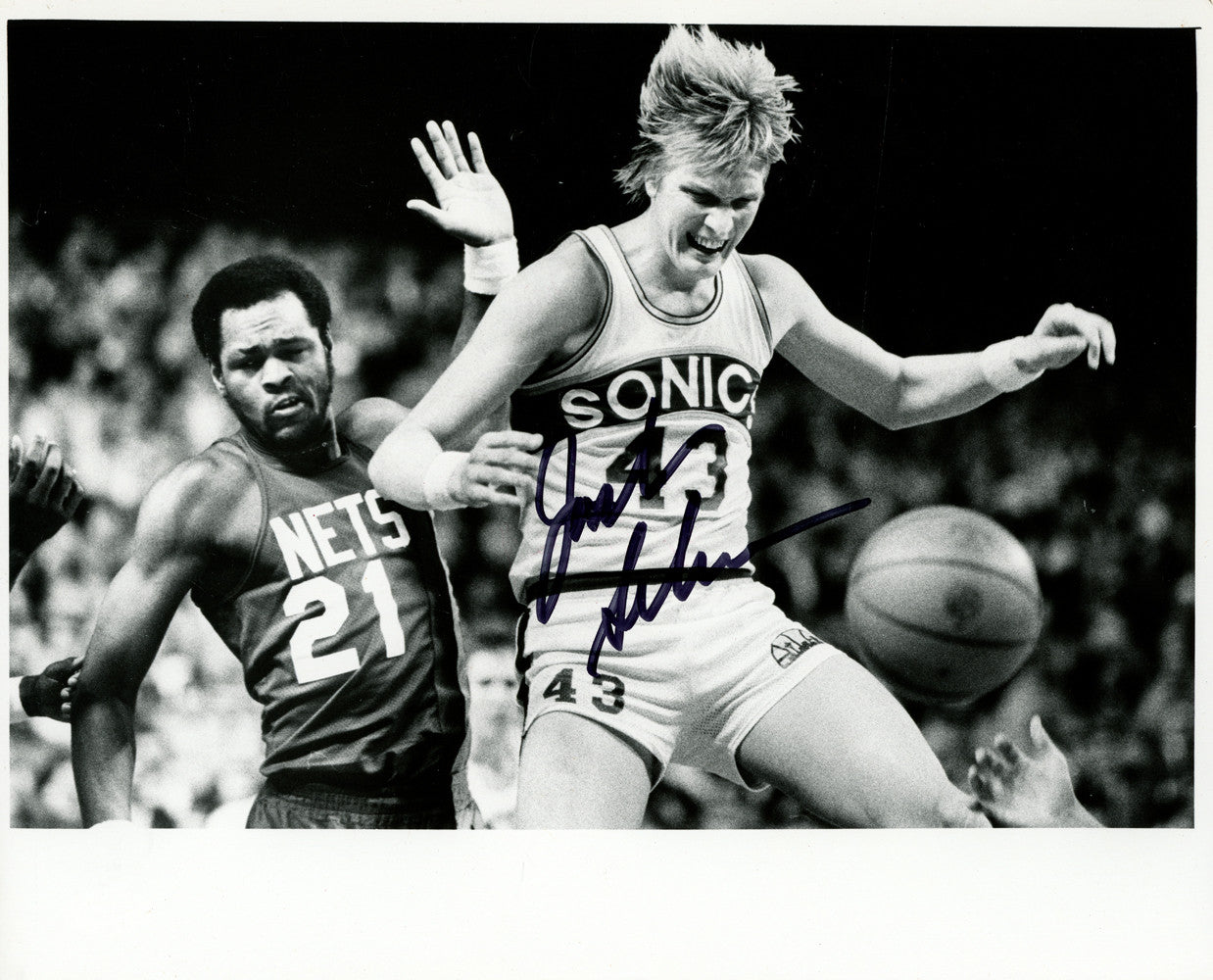 Jack Sikma Autographed 8x10 Photo Seattle Supersonics MCS Holo #70231