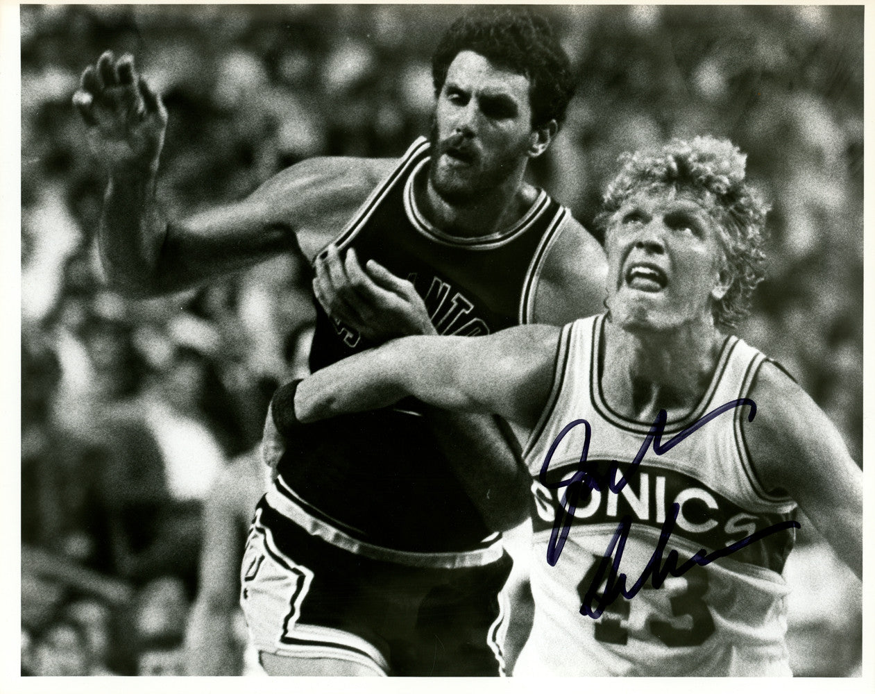 Jack Sikma Autographed 8x10 Photo Seattle Supersonics MCS Holo #70233