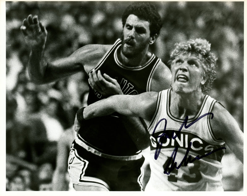 Jack Sikma Autographed 8x10 Photo Seattle Supersonics MCS Holo #70233