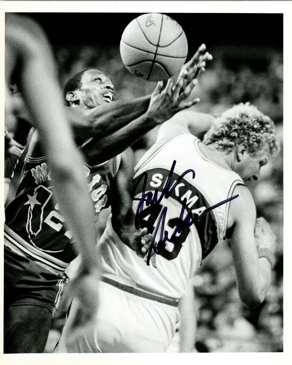 Jack Sikma Autographed 8x10 Photo Seattle Supersonics MCS Holo #70243
