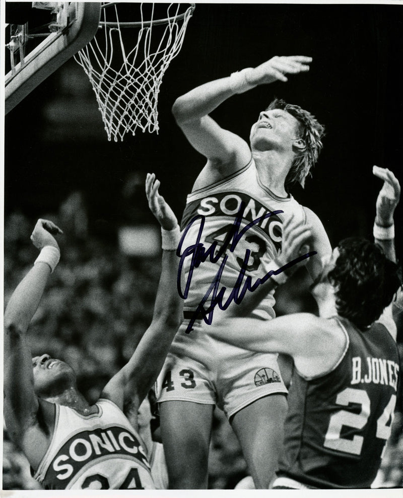 Jack Sikma Autographed 8x10 Photo Seattle Supersonics MCS Holo #70247