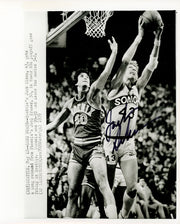 Jack Sikma Autographed 8x10 Wire Photo Seattle Supersonics MCS Holo #70260