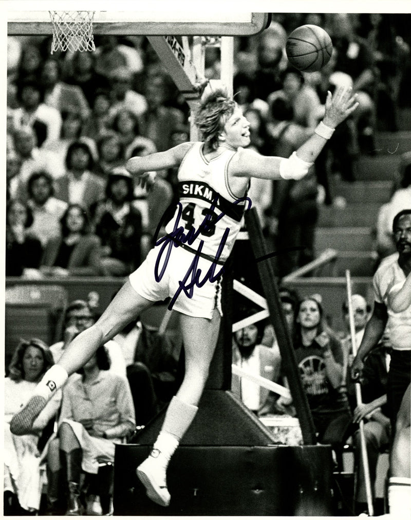 Jack Sikma Autographed 8x10 Photo Seattle Supersonics MCS Holo #70268