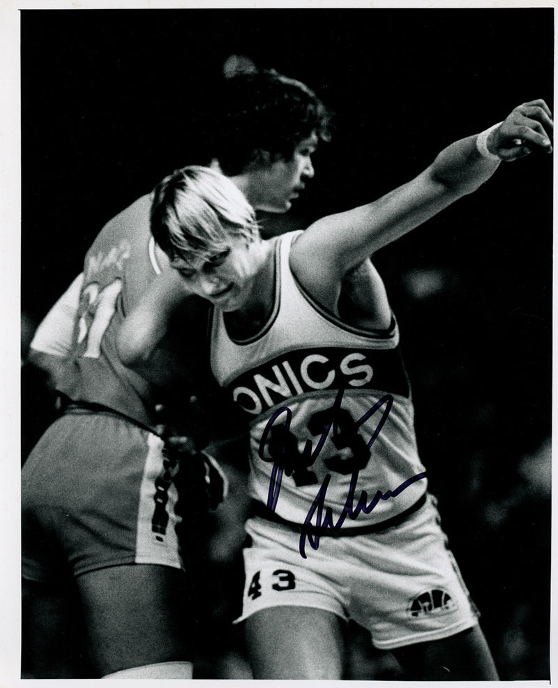 Jack Sikma Autographed 8x10 Photo Seattle Supersonics MCS Holo #70282