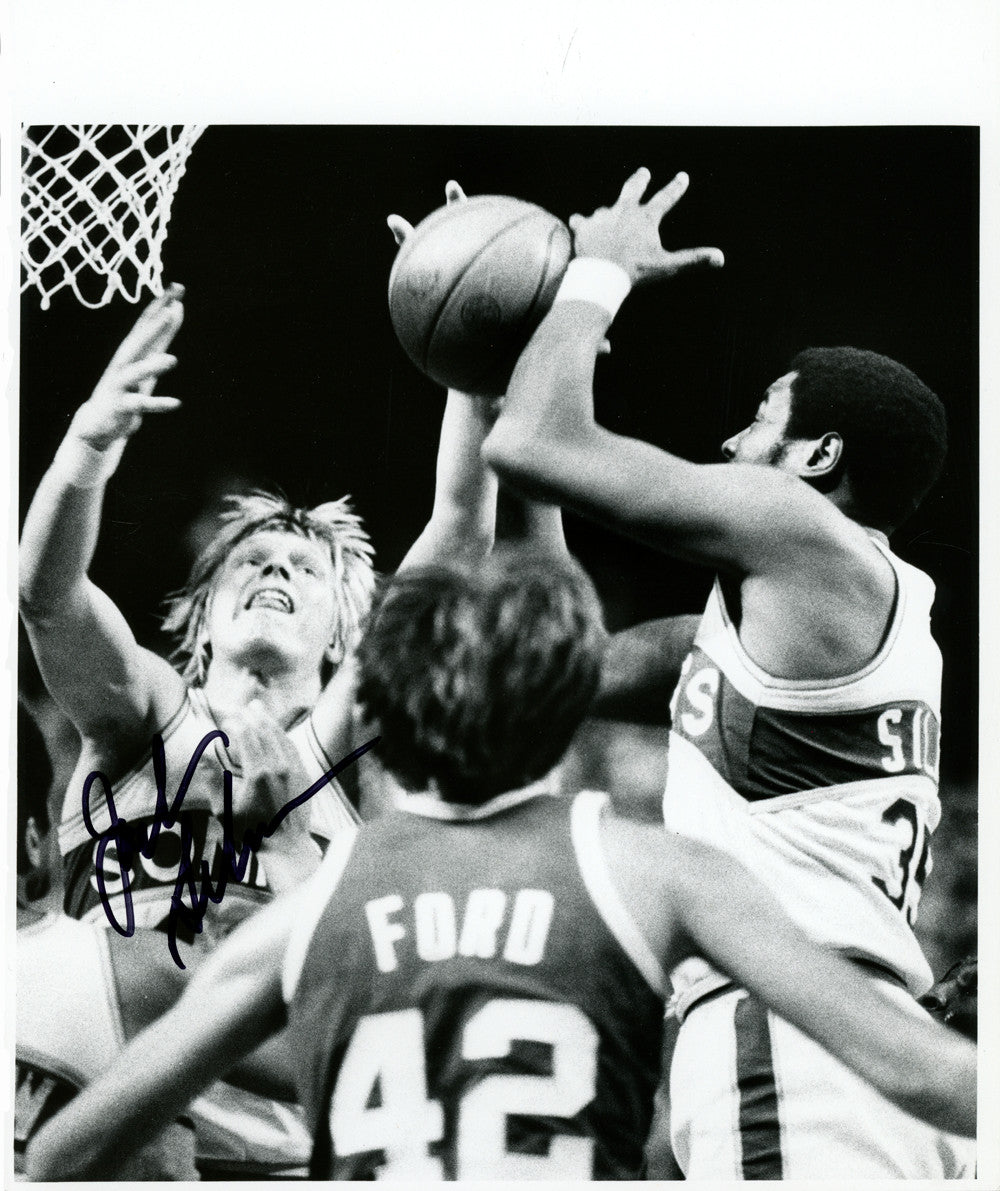 Jack Sikma Autographed 8x10 Photo Seattle Supersonics MCS Holo #70291