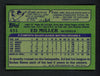 Ed Miller Autographed 1982 Topps Card #451 Atlanta Braves SKU # 158548