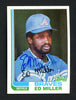 Ed Miller Autographed 1982 Topps Card #451 Atlanta Braves SKU # 158548
