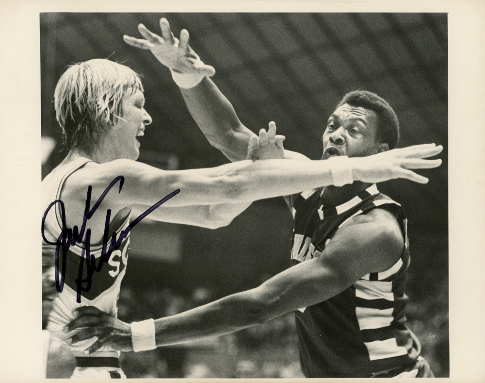 Jack Sikma Autographed 8x10 Photo Seattle Supersonics MCS Holo #71004