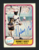 Rodney Scott Autographed 1981 Fleer Card #155 Montreal Expos SKU # 158575