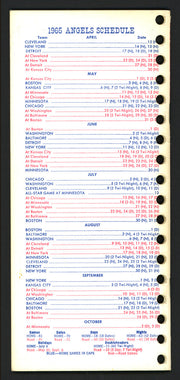 Joe Adcock Autographed 1965 Los Angeles Angels Press Media Guide SKU #162925