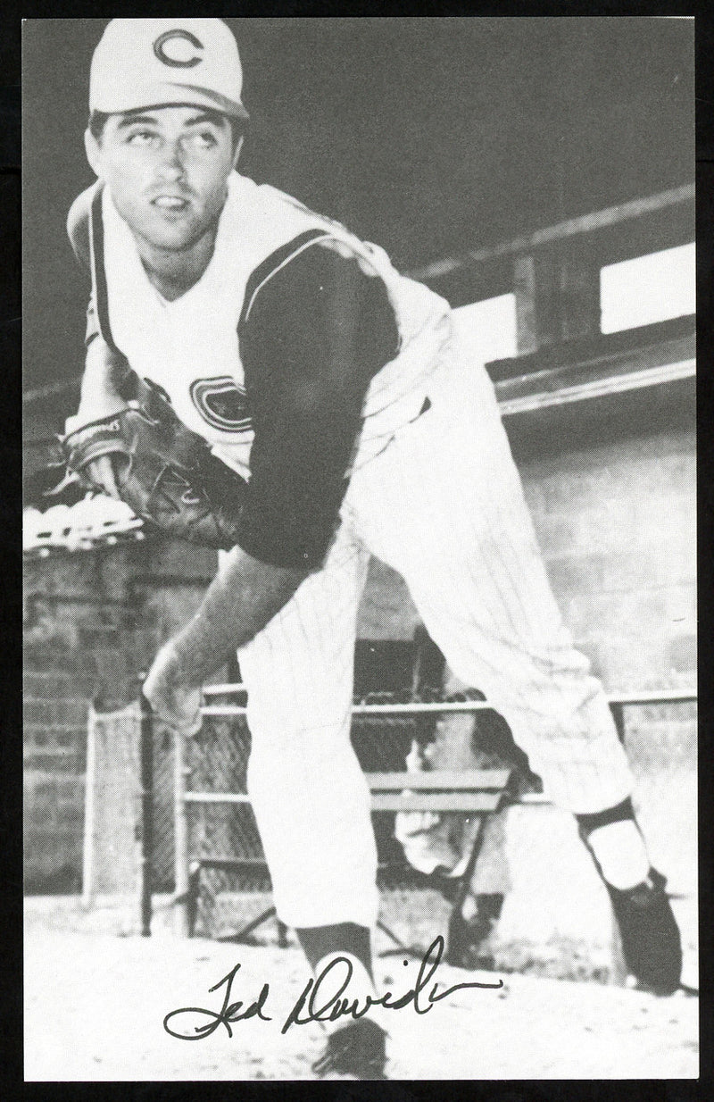 Ted Davidson Autographed 3.5x5.5 Magazine Page Photo Cincinnati Reds SKU #153981