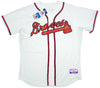 Atlanta Braves Ronald Acuna Jr. Autographed White Majestic Authentic Cool Base Jersey Size 52 Beckett BAS Stock #206515
