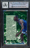Kevin Garnett Autographed 1995-96 Fleer Flair Wave of the Future Rookie Card #3 Minnesota Timberwolves Auto Grade Gem Mint 10 Beckett BAS #14392827