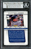 Chipper Jones Autographed 2013 Panini Prizm Card #200 Atlanta Braves Beckett BAS #13020971